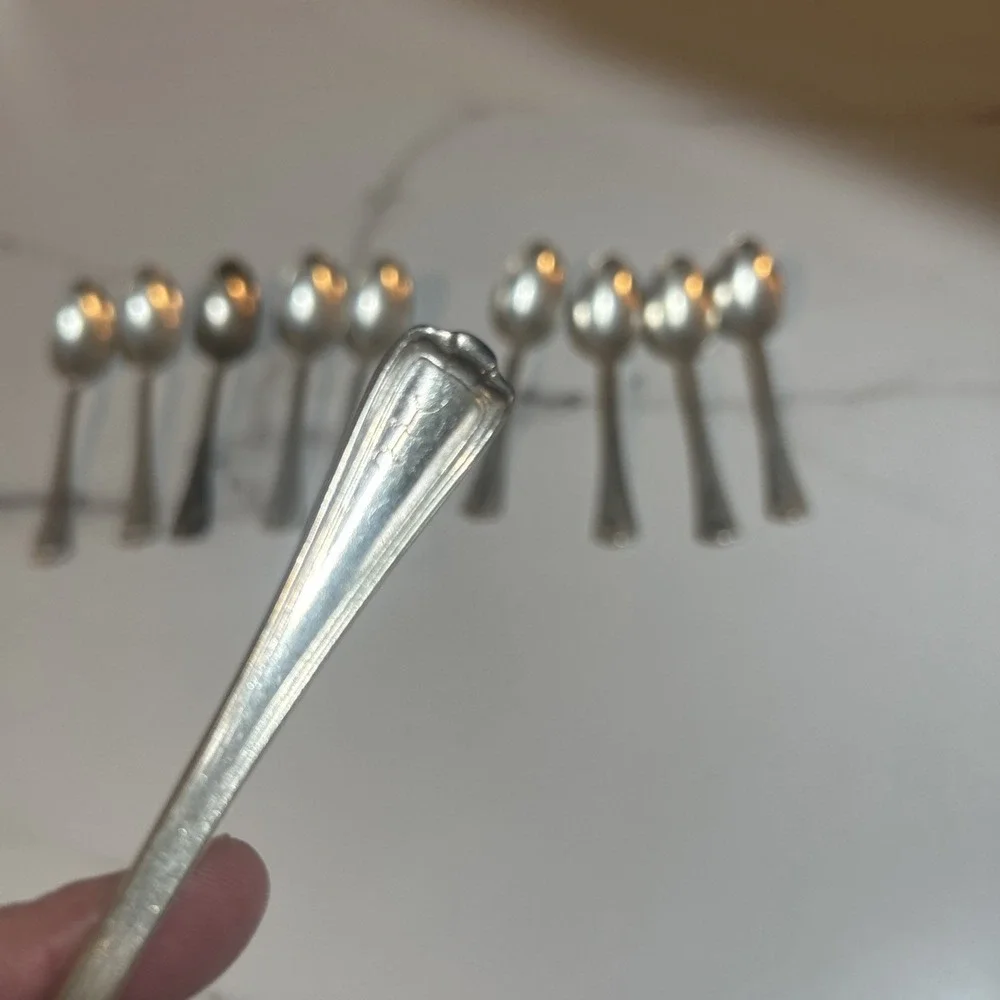 Rogers Bros. IS 1847 Cromwell 1912 Silver Plate Teaspoons Set‎ Of 10